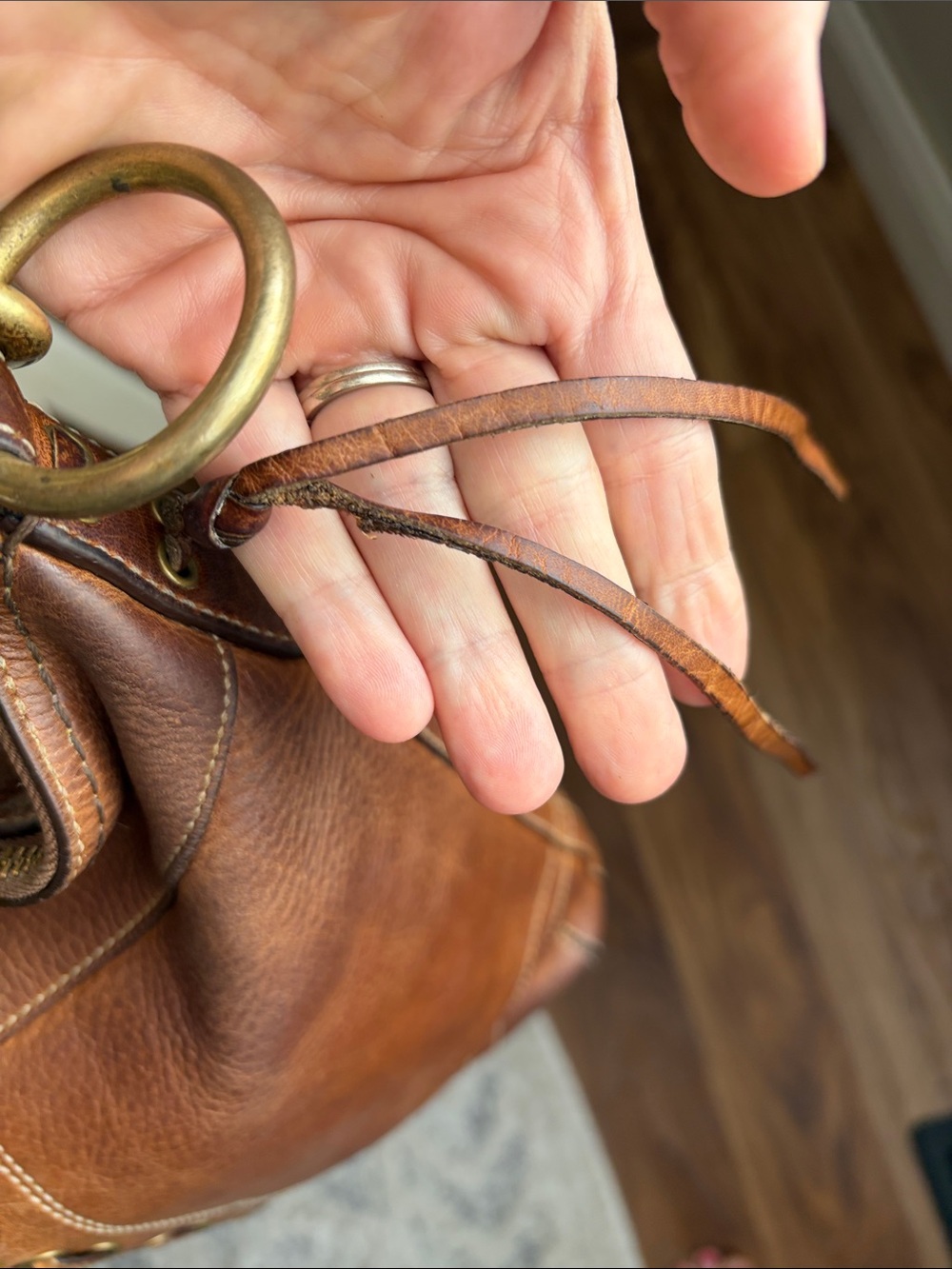 Vintage Coach Chelsea Laced Hobo Shoulder Bag - Picture 13 of 16